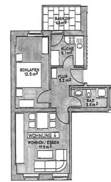 Zwickau Immobilien Gemütliche 2-Zimmer mit Laminat, Stellplatz und Dusche mit Fenster in ruhiger Lage! Wohnung mieten