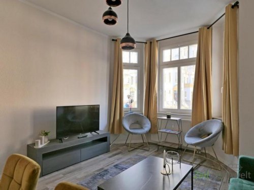 Chemnitz Wohnungsanzeigen (EF1008_M) Chemnitz: Kaßberg, schönes möbliertes Apartment in einer sanierten Stadtvilla, WLAN inklusive Wohnung mieten