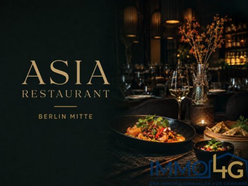 Berlin Gewerbe Immobilien Berlin-Mitte: Hochwertiges Restaurant mit stilvollem Ambiente und exklusivem Gastronomiekonzept Gewerbe mieten