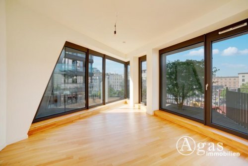 Berlin Wohnungsanzeigen Highlight-Wohnung mit 4 Zimmern, ca. 120m², EBK und umlaufendem Balkon mit Panoramablick in Berlin-Mitte! Wohnung mieten