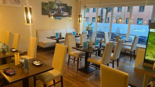 Hamburg Gewerbe Immobilien Laufendes Sushi Lieferservice & Restaurant zu verkaufen – voll ausgestattet Gewerbe mieten