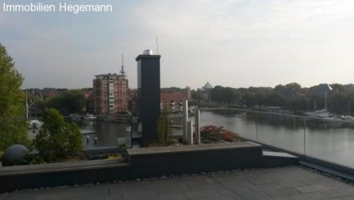 Emden Suche Immobilie Große, exklusive Bürofläche direkt am Delft mit Dachterrasse! Gewerbe mieten