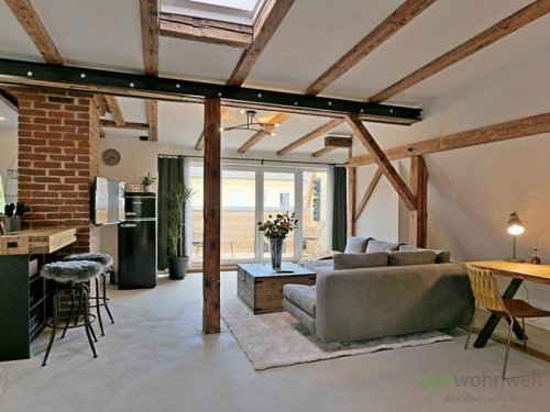 Kassel Etagenwohnung (EF0783_M) Kassel-Stadt: West, Neu möbliertes Apartment mit Balkon, ruhige Wohnlage, WLAN und Balkon Wohnung mieten