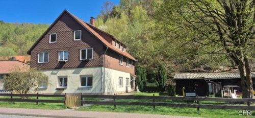 Walkenried Mietwohnungen Helle Vierzimmerwohnung im Dachgeschoss eines Dreifamilienhauses in Wieda zu vermieten Wohnung mieten