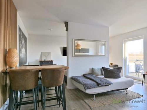 Irxleben 1-Zimmer Wohnung (EF1274_M) Magdeburg: Irxleben, möbliertes Luxusapartment im 2.Obergeschoss, mit Aufzug, Balkon und PKW-Stellplatz Wohnung