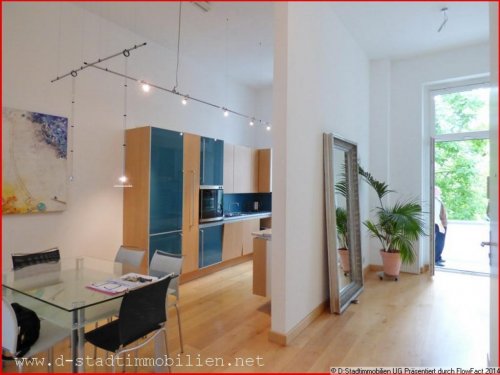 Düsseldorf Provisionsfreie Immobilien Exclusive penthouse-flat with nice terrace and in walking distance of the river Rhine Wohnung mieten