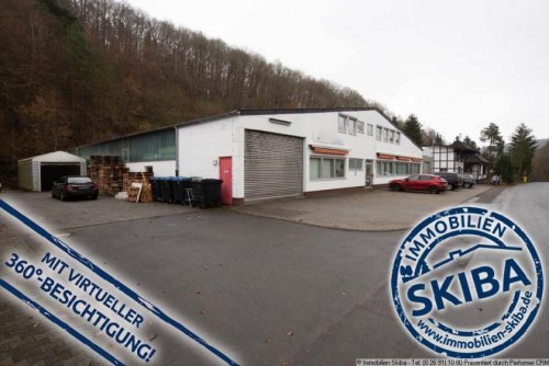 Antweiler Immobilien Inserate Teilbare Gewerbehalle mit Bürofläche: Ideal als Lager/Produktion/Werkstatt, für Motorsport und mehr! Gewerbe mieten