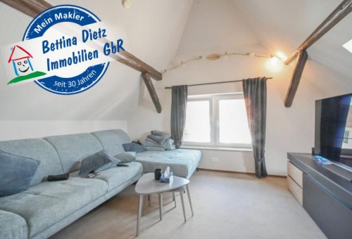 Rodgau Günstige Wohnungen DIETZ: Gepflegtes 2-Zimmer-Apartment mit Einbauküche in Rodgau - Dudenhofen. Wohnung mieten