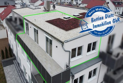 Münster (Landkreis Darmstadt-Dieburg) 3-Zimmer Wohnung DIETZ: NEUBAU 3-Zimmer-Wohnung und Büro nur für Vorsteuerabzugsberechtigte! Wohnen und Arbeiten! Wohnung mieten