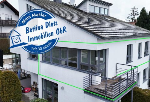 Groß-Zimmern Immobilien DIETZ: Gut ausgerüstete Wohnung mit Einbauküche, Balkon, Fußbodenh., Wanne + Dusche in ruhiger Lage! Wohnung mieten