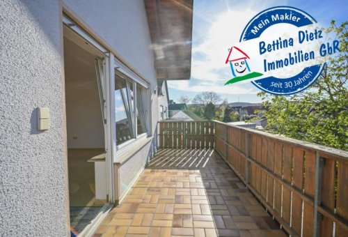 Schaafheim Teure Wohnungen DIETZ: Erstbezug nach Sanierung! Modernisierte 4 Zimmer-Wohnung im ersten OG - 2 Balkone + Garage Wohnung mieten