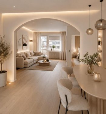 Trebur Terrassenwohnung Neu sanierte schicke 3-Zimmer-Wohnung mit Balkon und Stellplatz in ruhiger Lage Wohnung mieten