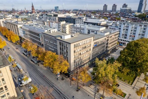 Mannheim Gewerbe ATIK: Exklusive Bürofläche im obersten Stockwerk mit Wasserturm-Panorama über der Deutschen Bank Gewerbe mieten