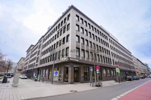 Mannheim Gewerbe ATIK: Exklusive Bürofläche in der Fressgasse mit Wasserturm-Panorama über der Deutschen Bank Gewerbe mieten