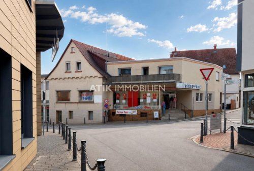 Sandhausen Gewerbe Immobilien ATIK: Repräsentative Einzelhandelsfläche in Top-Lage im Ortskern Gewerbe mieten