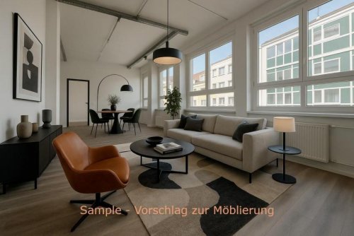 Stuttgart 3-Zimmer Wohnung Loft - Atelier - Wohnung in cooler Umgebung in der Wunnensteinstr. im Osten Wohnung mieten
