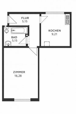 Gernsbach 1-Zimmer Wohnung Klein aber fein: EG Wohnung mit eigenem Eingang Wohnung mieten
