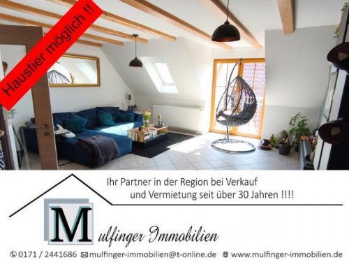 Höchstadt an der Aisch Wohnungen im Erdgeschoss 4 Zi. Wohnung in DG / Galerie mit Garten (auf Wunsch), Balkon und Garage in Höchstadt OT Wohnung mieten