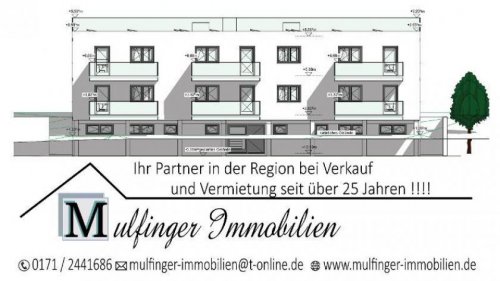Adelsdorf (Landkreis Erlangen-Höchstadt) Terrassenwohnung 4 Zi. Neubauwohnung (Nr. 7) im OG mit Balkon Wohnung mieten