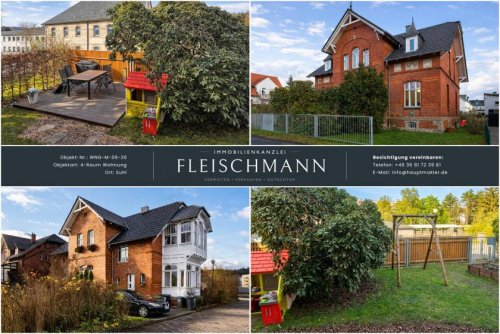 Suhl Mietwohnungen Familienfreundliche 4-Zimmer-Wohnung mit Altbaucharme, Garten & Homeoffice-Option Wohnung mieten