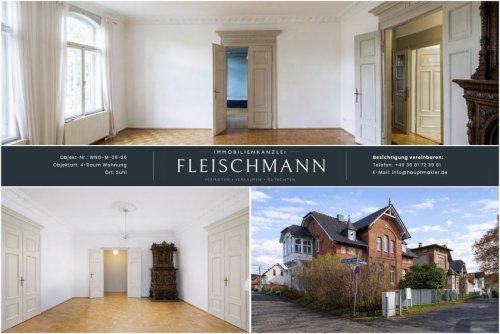 Suhl Inserate von Wohnungen Familienfreundliche 4-Zimmer-Wohnung mit Altbaucharme, Garten & Homeoffice-Option Wohnung mieten