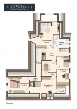 Suhl Immobilien Inserate großzügige Wohnung, zentral und trotzdem ruhig Wohnung mieten