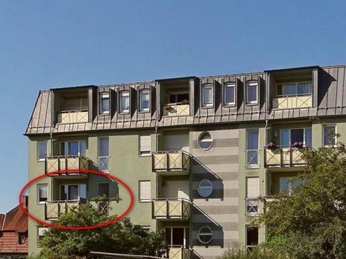 Meiningen Wohnungen (12537_21) MGN: ruhige 2-Zimmer Wohnung mit Balkon und Aufzug, Kabel-TV und Hausmeisterdienste inklusive Wohnung mieten