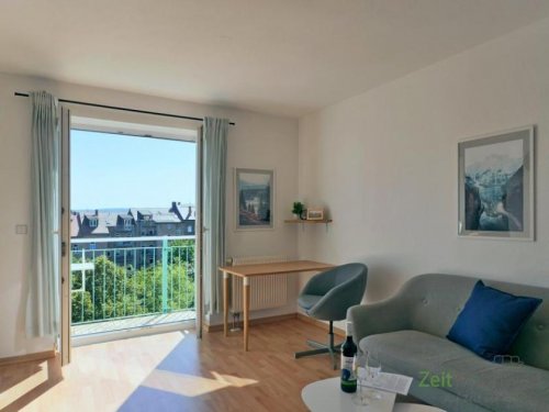 Erfurt Terrassenwohnung (EF1069_M) Erfurt: Andreasvorstadt, neu möbliertes Apartment mit Balkon in traumhaft ruhiger Citylage, Aufzug Wohnung mieten