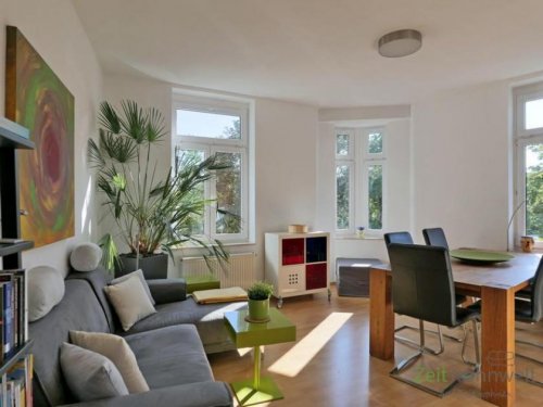 Erfurt Provisionsfreie Immobilien (EF1078_M) Erfurt: Andreasvorstadt, möblierte Wohnung mit Balkon in einer Stadtvilla, ruhige Lage an der Gera Wohnung mieten