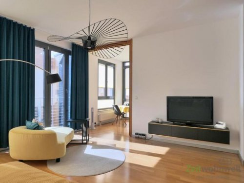 Eisenach Etagenwohnung (EF1318_M) Eisenach: Innenstadt, möbliertes City-Apartment im Retro-Style, Grundreinigung und PKW-Stellplatz inkl. Wohnung