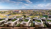 Muchamiel Villen mit 3 Schlafzimmern, 2 Bädern, Keller, Klimaanlage, Meerblick, Gemeinschaftspool und Kfz-Stellplatz am Golfplatz von