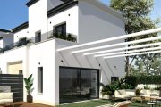 Felixsee Moderne Doppelhaushälften mit 3 Schlafzimmern, 3 Bädern und Gemeinschaftspool nur 3 km vom Strand Haus kaufen