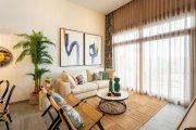 Algorfa Doppelhaushälften mit 3 Schlafzimmern, 2 Bädern, Dachterrasse, Klimaanlage und Privatpool in der wunderschönen Golfanlage La