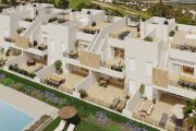 Algorfa Erdgeschoss-Wohnungen mit 3 Schlafzimmern, 2 Bädern, Klimaanlage und Gemeinschaftspool im wunderschönen La Finca Golf Komplex