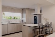 Algorfa Villen mit 4 Schlafzimmern, 3 Bädern, Klimaanlage, Privatpool und Keller im wunderschönen La Finca Golf Komplex Haus kaufen
