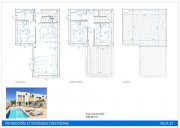 San Fulgencio Exklusive Doppelhaushälften mit 3 Schlafzimmern, 2 Bädern, Gäste-WC, Dachterrasse, Klimaanlage, Privatpool und Kfz-Stellplatz
