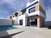 Benijófar Villen mit 3 Schlafzimmern, 3 Bädern, Dachterrasse, Klimaanlage, Kfz-Stellplatz und Privatpool Haus kaufen