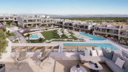 Torrevieja Obergeschoss-Wohnungen mit 2 Schlafzimmern, 1 - 2 Bädern, Dachterrasse, Tiefgaragenstellplatz, Gemeinschaftspools und beheizten