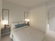 La Mata Erdgeschoss-Wohnungen mit 2 Schlafzimmern, 2 Bädern, Klimaanlage, Tiefgaragenstellplatz, Meerblick und Gemeinschaftspool nur m