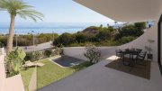 La Mata Obergeschoss-Wohnungen mit 2 Schlafzimmern, 2 Bädern, Klimaanlage, Tiefgaragenstellplatz, Meerblick und Gemeinschaftspool nur m