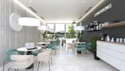Cabo Roig Appartements mit 2 Schlafzimmern, 2 Bädern, Klimaanlage, Fußbodenheizung in Bädern, Tiefgaragenstellplatz, Meerblick und