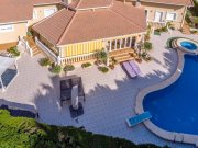 Cabo Roig Prächtige freistehende Villa mit 3 Schlafzimmern, 4 Bädern, Fitnessraum, Sauna, Garage und Privatpool nur 1 km vom Strand Haus