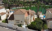 Orihuela Costa Freistehende Villa mit privatem Pool, Garage und herrlicher Aussicht am Golfplatz Las Ramblas Haus kaufen
