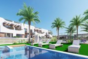Torre de la Horadada Erdgeschoss-Wohnungen mit 2 Schlafzimmern, 2 Bädern, Tiefgaragenstellplatz und Gemeinschaftspool nur 200 m vom Strand Wohnung