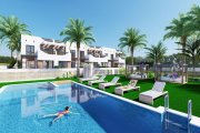 Torre de la Horadada Obergeschoss-Wohnungen mit 2 Schlafzimmern, 2 Bädern, Dachterrasse, Tiefgaragenstellplatz und Gemeinschaftspool nur 200 m vom