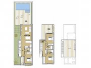 Mil Palmeras Wunderschöne Villen mit 3 Schlafzimmern, 3 Bädern, Dachterrasse, Fußbodenheizung in Bädern und Privatpool nur 1 km vom Haus