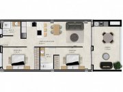 La Marina Moderner Wohnkomplex Neubau-Penthouse möbliert - 800 m zum El Pinet Strand Wohnung kaufen