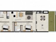 La Marina Moderner Wohnkomplex Neubau-Penthouse möbliert - 800 m zum El Pinet Strand Wohnung kaufen