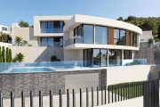 Benidorm Luxusvillen mit 3 Schlafzimmern, 2-3 Bädern, Klimaanlage, Fußbodenheizung und Privatpool in einer der begehrtesten Gegenden