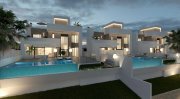 Finestrat Luxusvillen mit 4 Schlafzimmern, 4 Bädern, Gäste-WC, Keller, Meerblick und Privatpool Haus kaufen